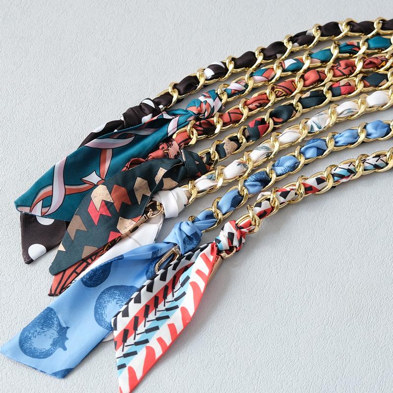 Novo acessório de correntes de telefone cordão destacável alça de seda tiracolo longa capa de telefone correntes pingente pescoço bonito impressão corrente de telefone