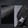 Motorcycle Rear Seat Bag with Shoulder Strap Structured