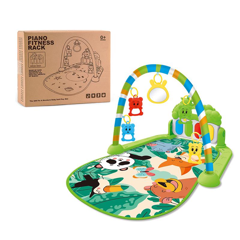 Newborn Baby Piano Gym Mat: Musical Play Toy for Infants