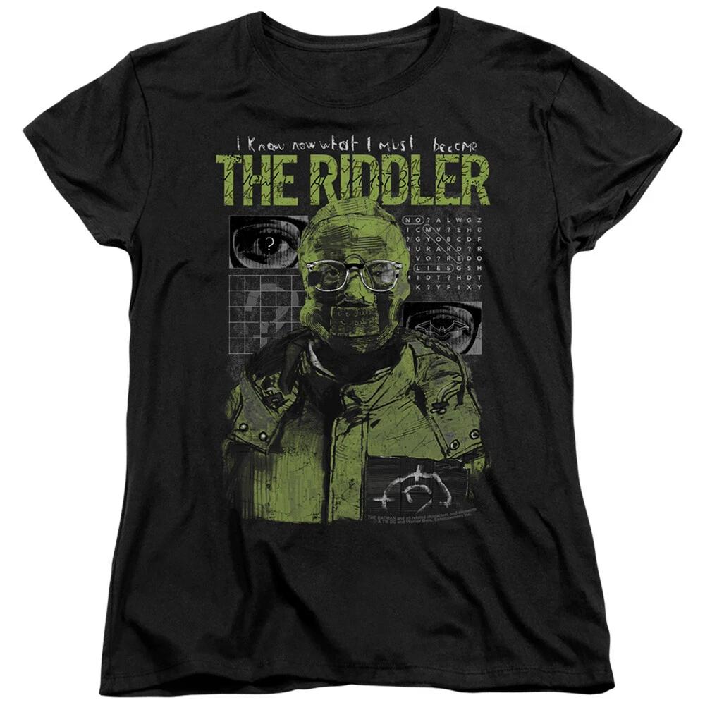 The Batman  Riddler Illustration  Women s T-Shirt S
