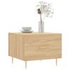 VidaXL Coffee Tables 2 Pcs Sonoma Oak 50x50x40 Cm Engineered Wood 829371