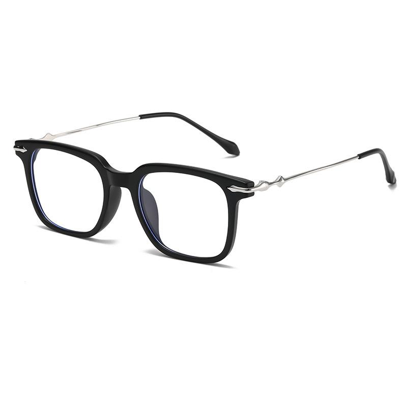 Men's and Women's Fashionable Blue Light Blocking Glasses Square Oversized Fashion Glasses High-Definition Computer Glasses