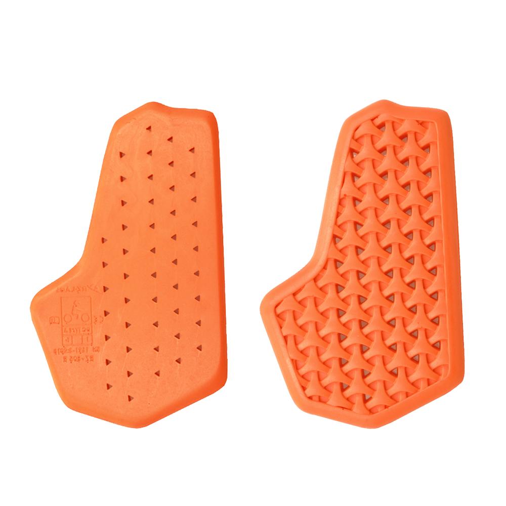 

WOSAWE Велосипедные съемные и сменные нагрудные накладки для мотоцикла, мотокросса, защита паха, одобренная CE мягкая экипировка для езды One Size оранжевый