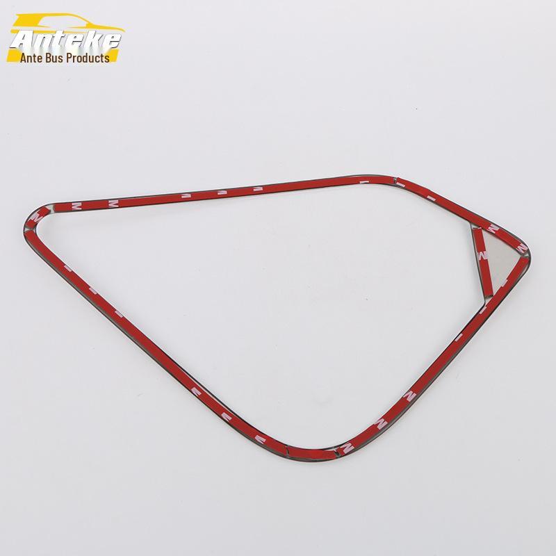 Tuda Auto Lautsprecherbox Dekorrahmen - Edelstahl Abdeckung für 18 Tuda Auto Audio Lautsprecher