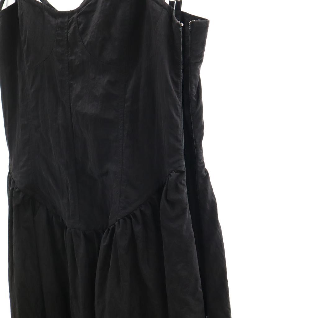 MAISON SPECIAL Long Corset Cami One Piece 36 Black Women Used