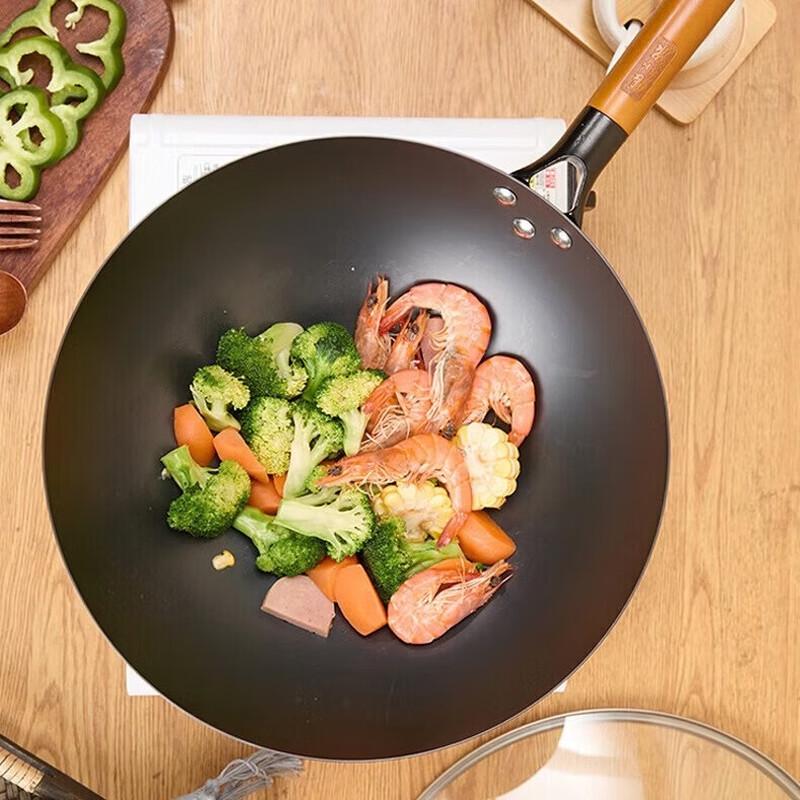 Zhang Xiaoquan Round Bottom Iron Wok
