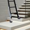 18.5-22.44in Ladder Support Foot Levelers, Universal Stair Ladder Stabilizers, Ladder Aide Leveling Feet for Extension Ladders