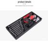 Cross-Border 168-Piece Tool Box Set: Ratchet Wrench & Household Hardware Kit