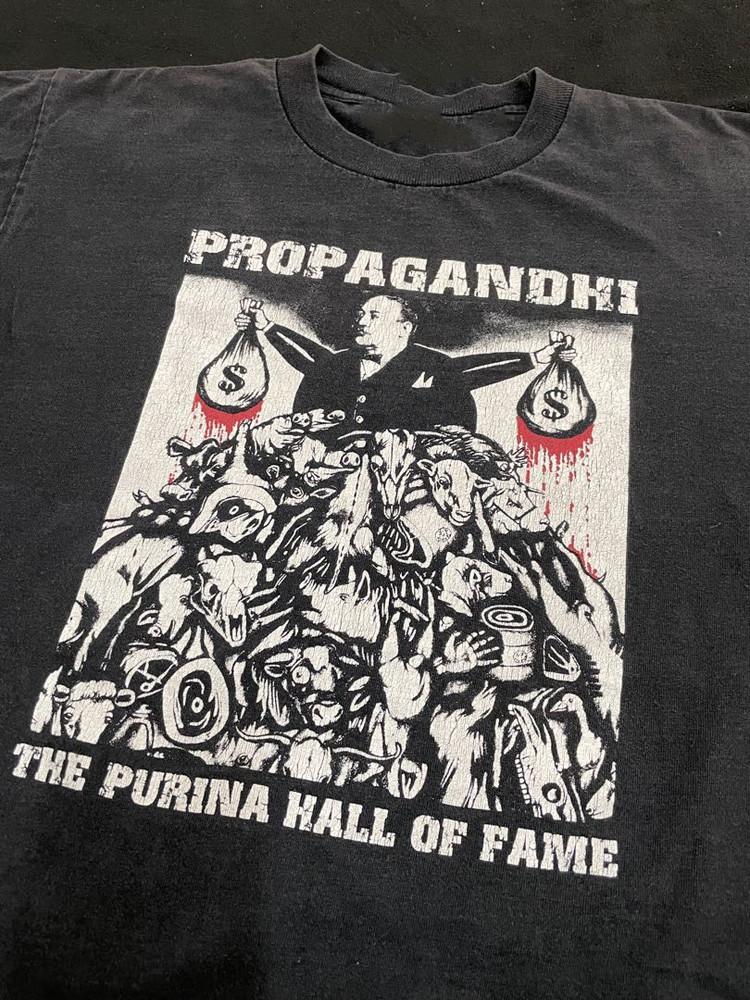 Vtg Propagandhi Band T Shirt Heavy Cotton Black S-5XL Unisex SE164 Unisex T-Shirt XXXXL