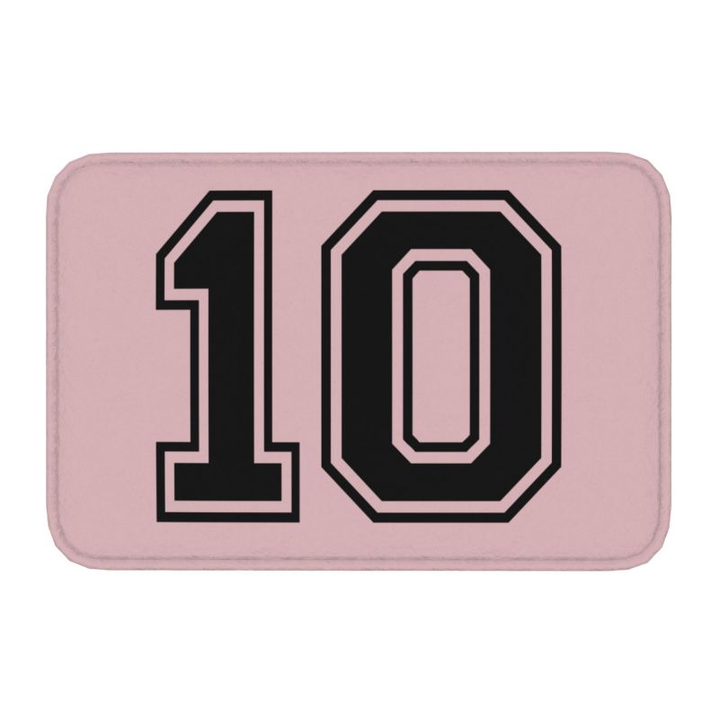 Custom Maradona Doormat Mat Anti-Slip Argentina Soccer Legend 10 Kitchen Bath Garden Rug Carpet 40*60cm