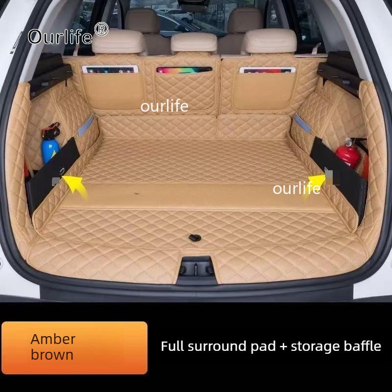 Car Trunk Mat For BYD Sealion 5 DMI 2026 2027  Accessories Retrofitting The Special Car Trunk Pad for Interior Decoration