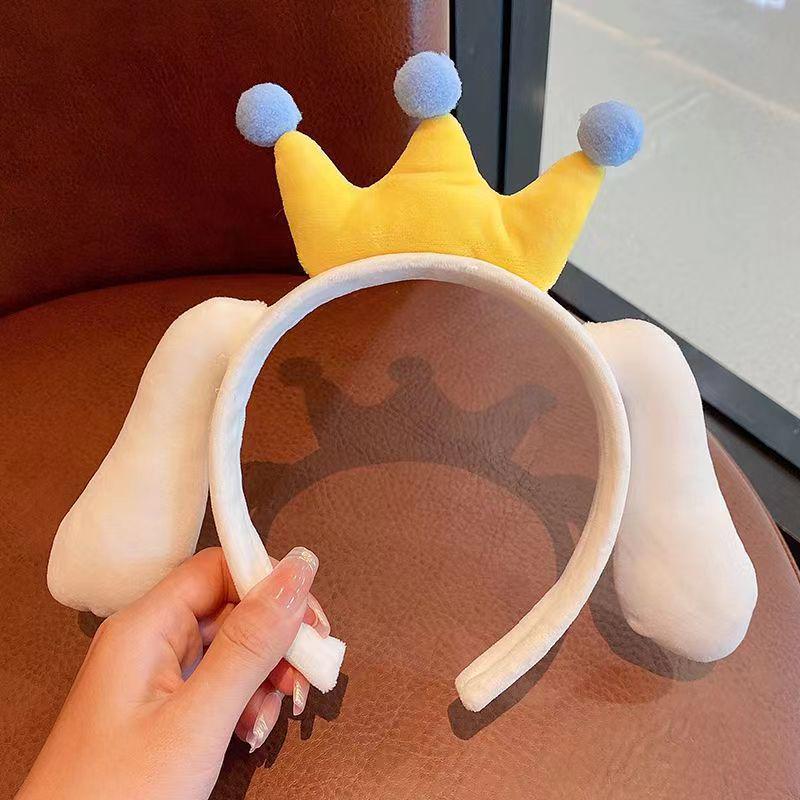 Entzückendes Plüsch-Herz-Hasenohren-Stirnband zum Gesichtwaschen - Niedliches Cartoon-Haaraccessoire