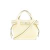 Tote Bag Shopping Bag Handbag Women Tote Silver Lemon-Yellow 164866-700