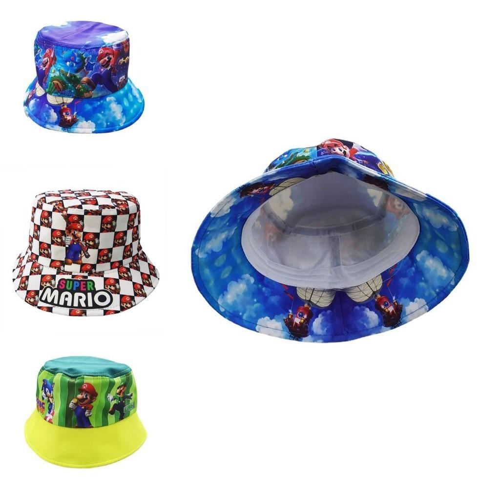 Super Mario Printed Fisherman Hat For Men And Women