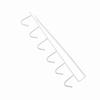Multifunction Kitchen Storage Rack Cupboard Shelf Hanging Hook Wardrobe Organizer Holder White