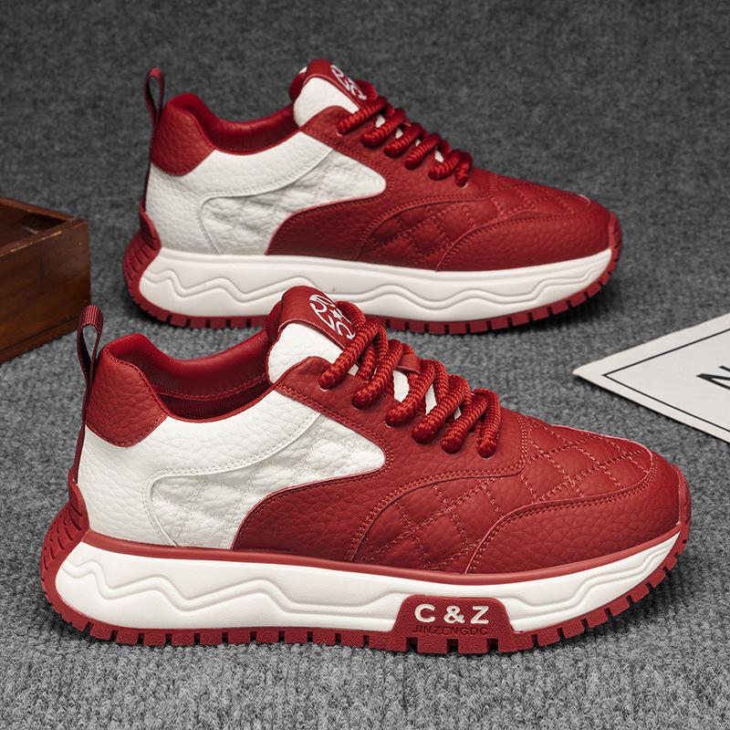 Shoes Winter New High-end Casual Sports Shoes Platform Heightening Forrest Gump Dad Shoes