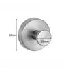 Waterproof Suction Cup Hook Metal Wall Hanger Useful Clothes Hooks  for Bathroom