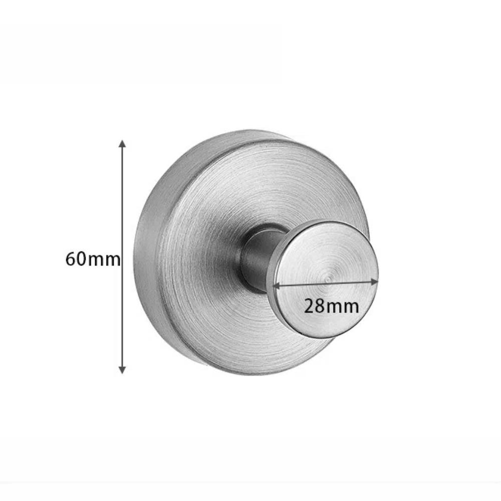 Waterproof Suction Cup Hook Metal Wall Hanger Useful Clothes Hooks  for Bathroom