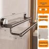 XuanYong Drill-Free Gunmetal Grey Bathroom Towel Rack