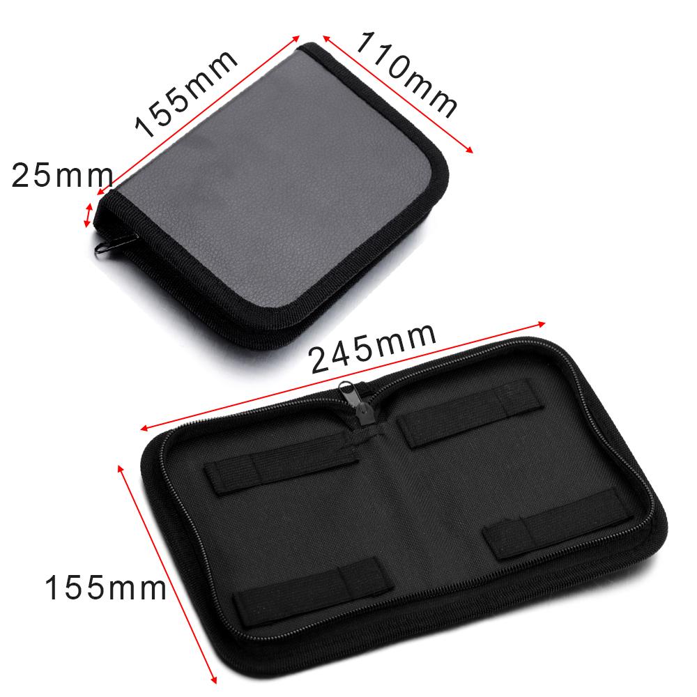 Artificial Leather Pliers Bag Multifunction Jewelry Tool Kits Storage Bag for Jewelry Tool Accessories Supplies Tools