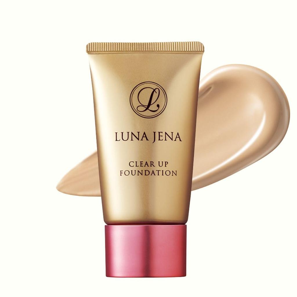 Luna Jena Clear Up Glowing No Primer Made In Shining Official Website Foundation, 30g, Fragrance-Free, Skin, Serum, Cream, Needed, Tone-Up Foundation,