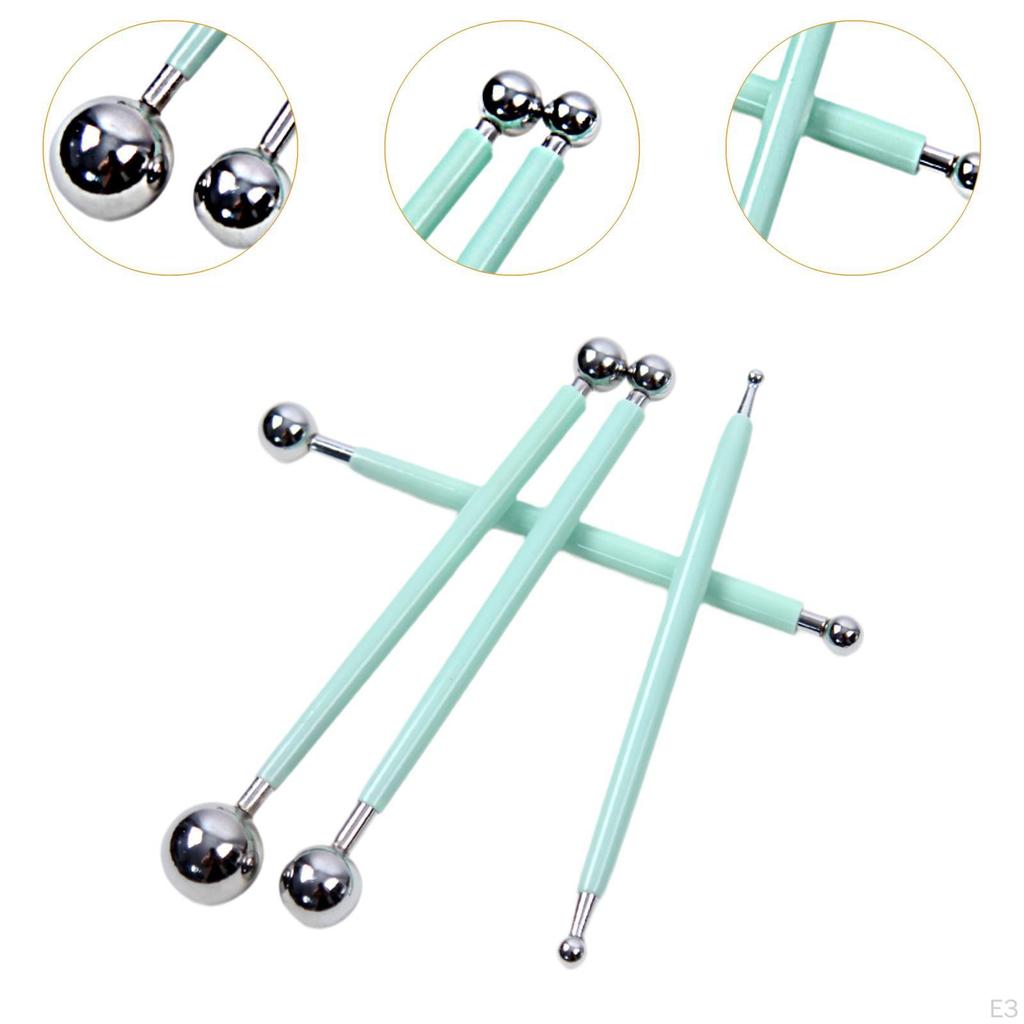 4 Count Ball Stylus Set for Pottery And Decoration Use
