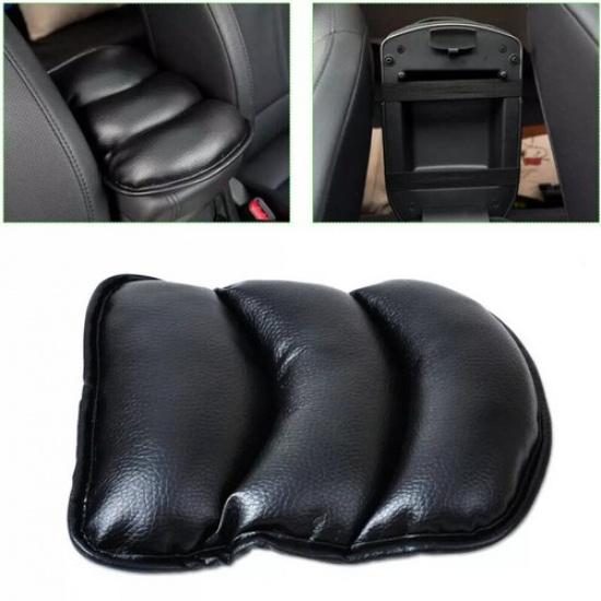 Universal Car Armrest Pad Cover Auto Center Console Box PU Leather Cushion Mat