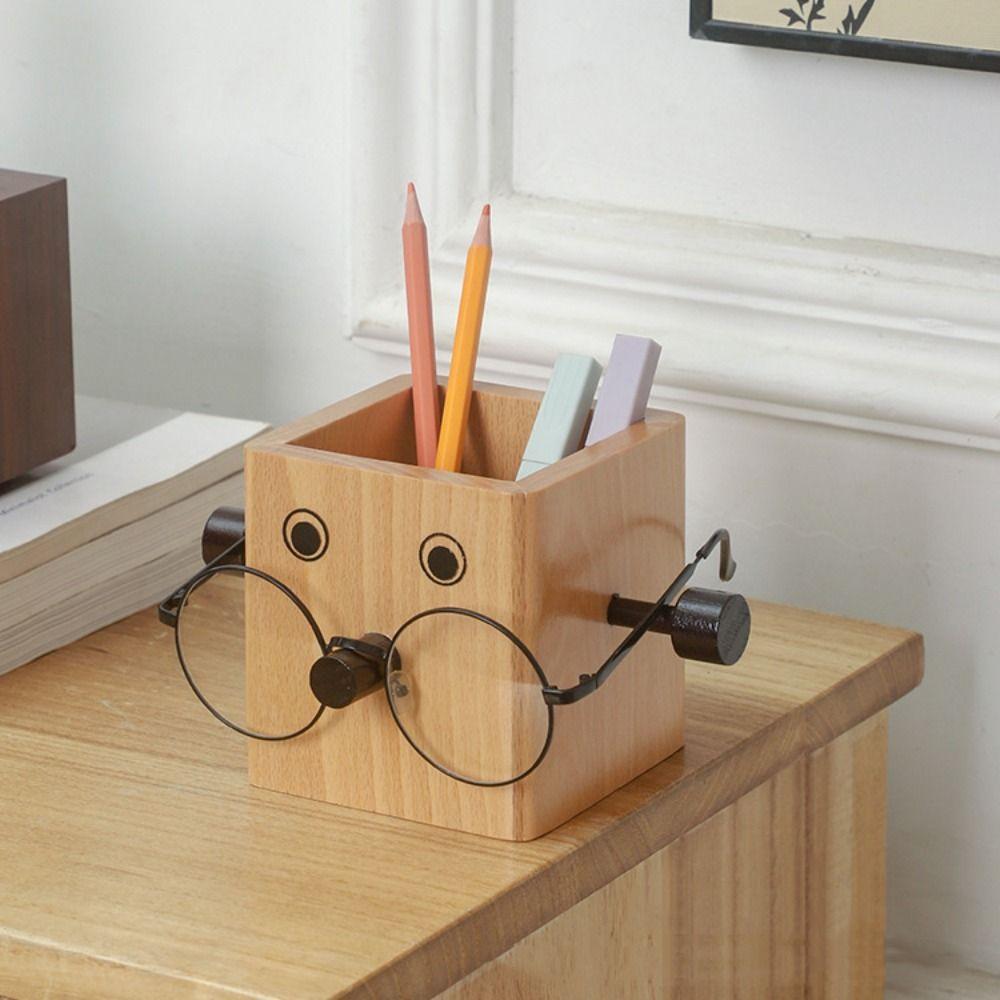 Eyeglass Frame Ganizer Simplicity Office Organizer Robot Pen Holder  Kitchen Organizing Box
