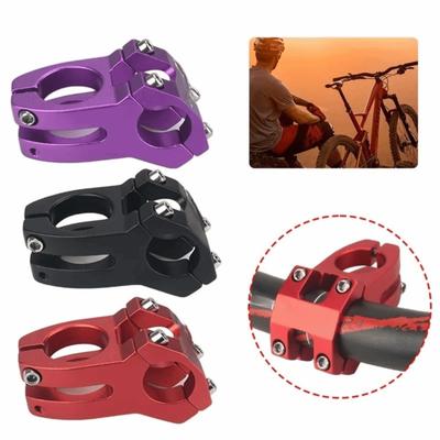 25.4/31.8mm Pipe Bicycle Handlebar Stem Aluminum Zinc Zinc Alloy Bike Riser Stem  Mountain Biking