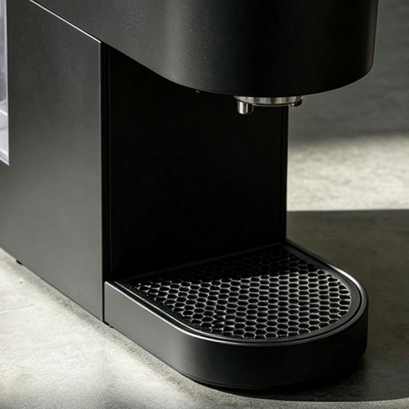 K Mini Coffee Maker Tray Cover Replacement with D-Shaped Profile and Centered Front Cutout, Open-Cell Top and Removable Care for Routine Rinsing