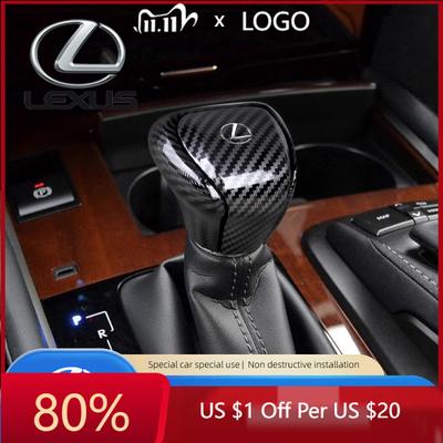 2026 Hot Interior Stickers Car Gear Shift Knob Cover Manual Rod Shifter Protect Case For F SPORT ES RX NX LS UX LM LX GX L