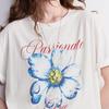 Chuyu Women's Power Series 2026 Summer Round Neck Printed T-shirt