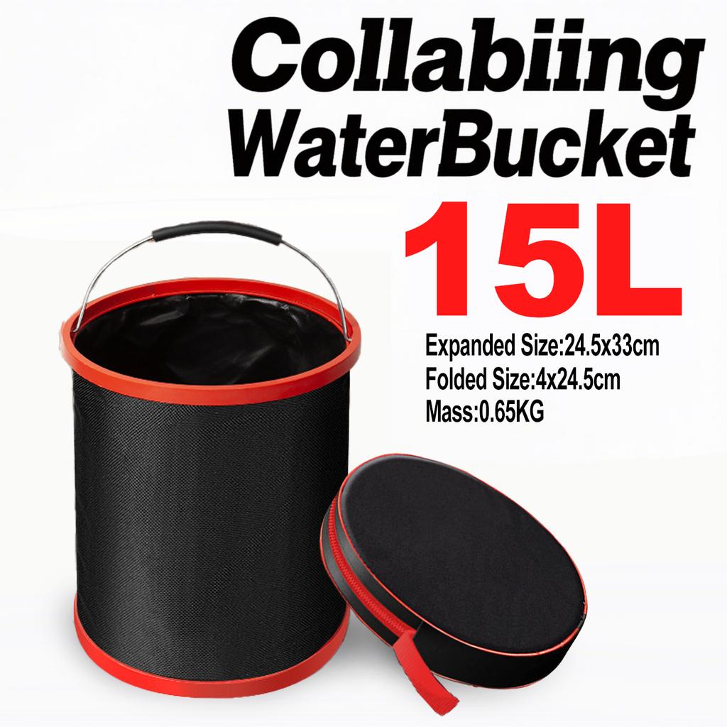 10L 11L 15L 19L Collapsible Oxford Bucket Car Washing Buckets Portable Folding Bucket  Space Multifunctional Waterproof