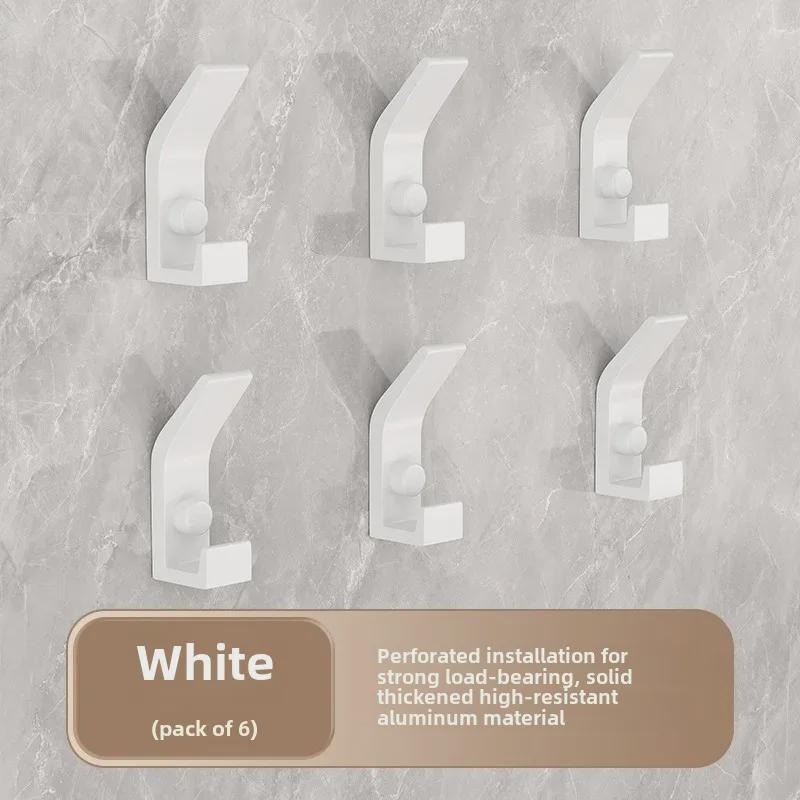 Modern Space Aluminum Single Hook for Kitchen/Bathroom