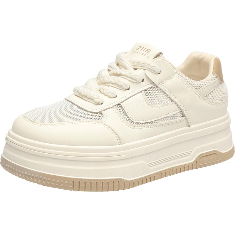ZHR Women s Breathable Mesh Platform Sneakers 40