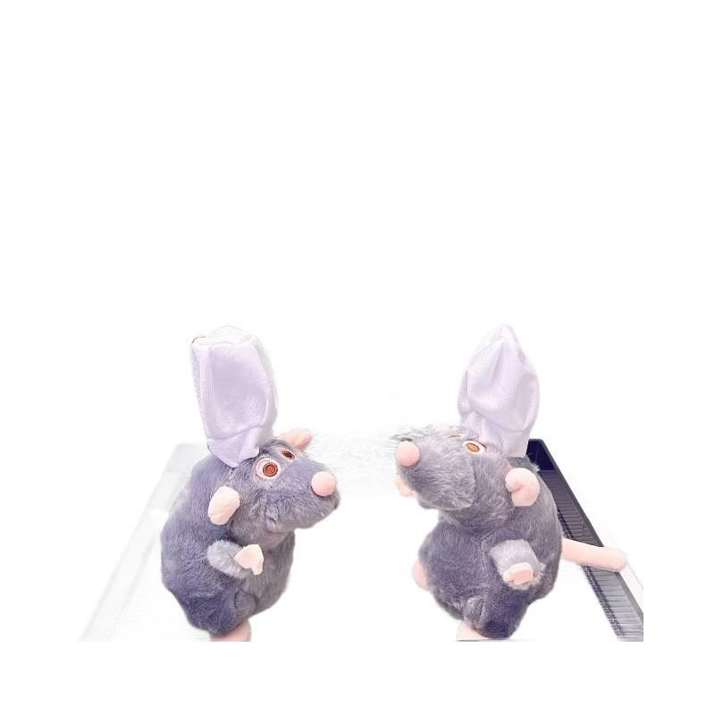 Fun And Playful Cartoon Mouse Plush Doll For Children With Stylish Rabbit Keychain