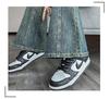 Women's High-Waisted Retro Micro-Flare Slim Fit Denim Jeans