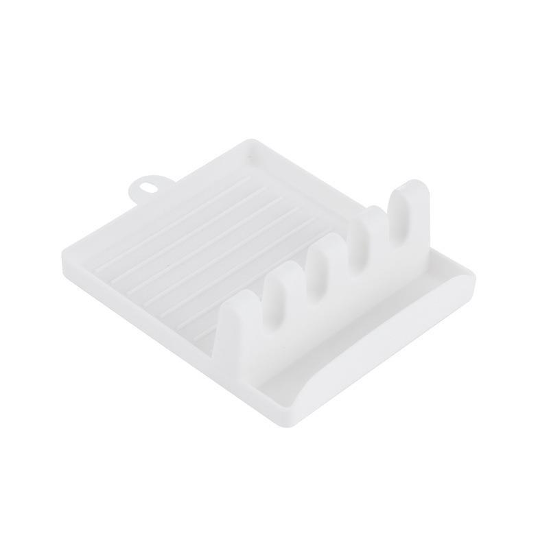 Multifunctional Kitchen Spatula and Lid Rack - Plastic Storage Organizer