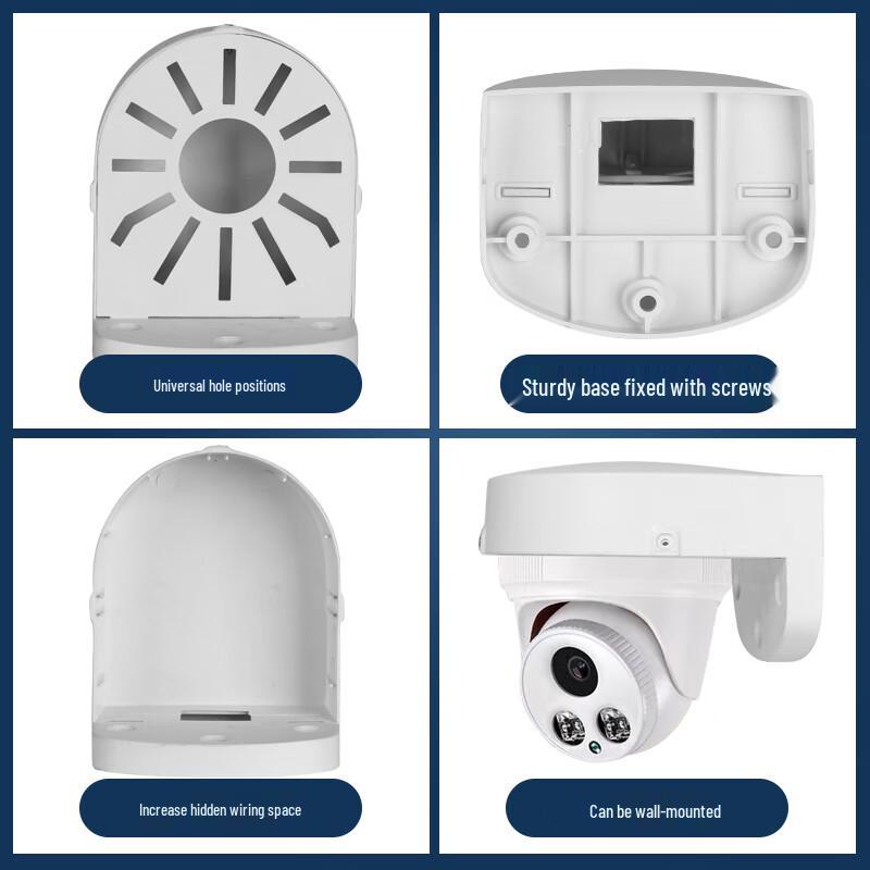 Universal Indoor/Outdoor Wall-Mounted Dome Camera Bracket