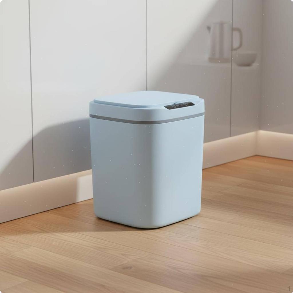 Automatic Garbage Can Large Capacity Smart Trash Touchless Motion Bin for Kitchen, Washroom,
