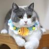 Hand-knitted Pet Collar Cat Decorative Collar Knitted Cute Dog Scarf Bib Saliva Towel Rabbit Decoration