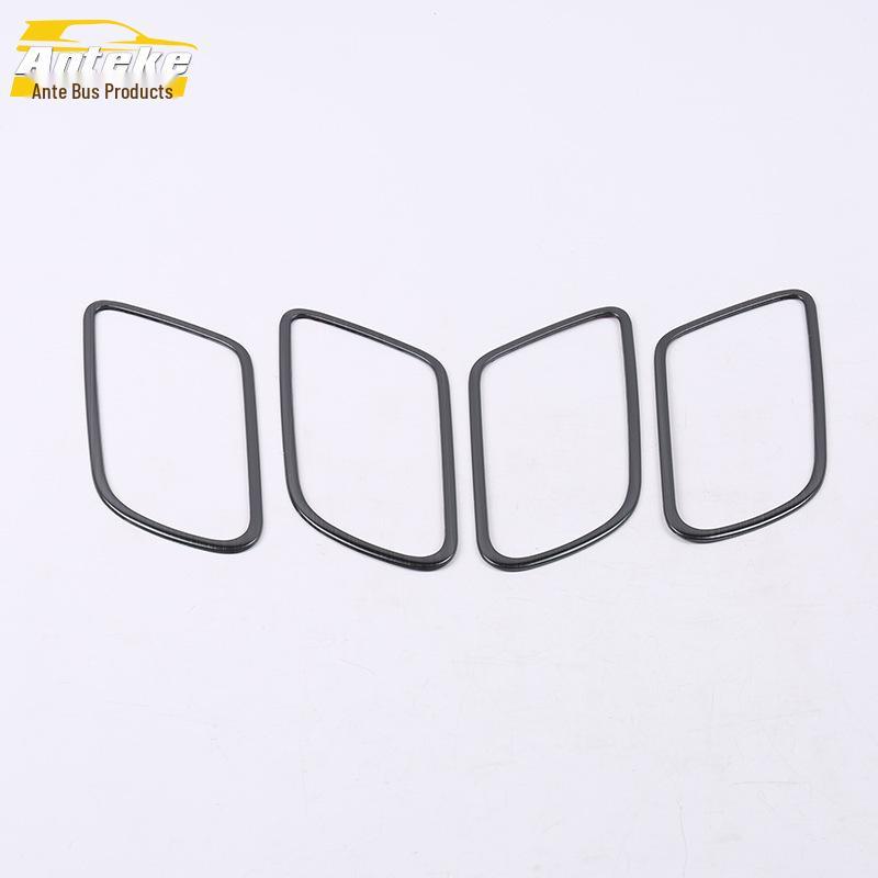 19 A200L Innentürgriff Glänzender Ring Dekorative Blende