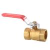 Copper Ball Valve: DN15 Double Female Thread, DN20 Tap Switch, 2/3 Points Internal/External Thread Pneumatic Valve
