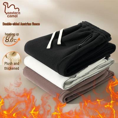 EASTERN CAMEL Men's Fleece-Lined Winter Casual Pants