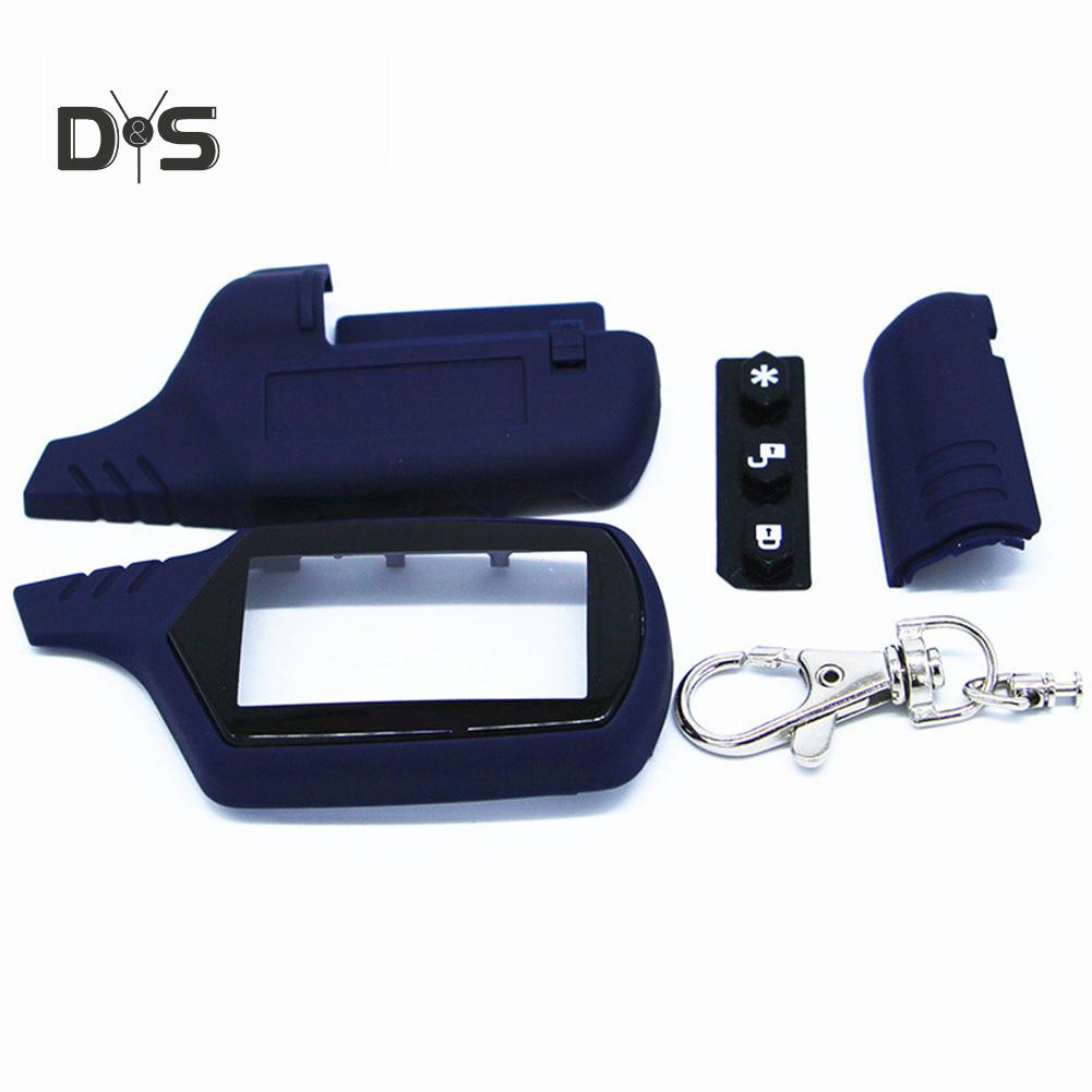 2-Way Remote Car Security Alarm Key Case Protection Cover for A91 A61 B9 B6