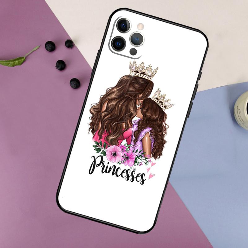 

Beautiful Mother Daughter Son Phone Case For iPhone 16 15 14 13 11 12 17 Pro Max mini 15 16 Plus 16e 17 Air Bumper Cover iPhone 11