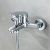 Wall Mounted Shower Faucet Mixing Valve Bathroom Hot Cold Water Mixer Tap Household Toilet Mixer Bathtub Faucet