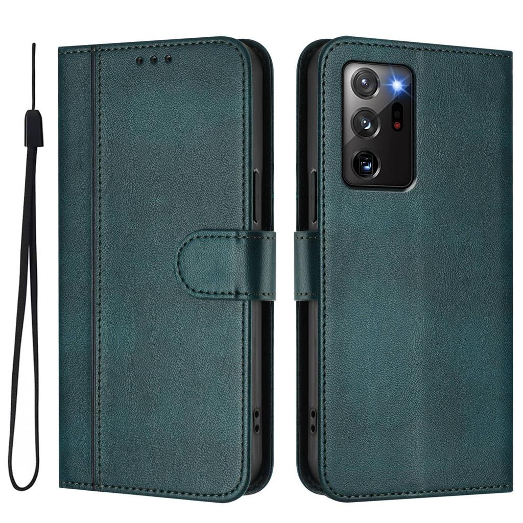 Wallet Case for Samsung Galaxy Note 20 Ultra Note 10 Plus 9 8, 3 Card Holder Kickstand [Shockproof TPU Interior Case] Flip Cover