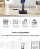 Dyson Vacuum Punch-Free Black Hanging Storage Bracket