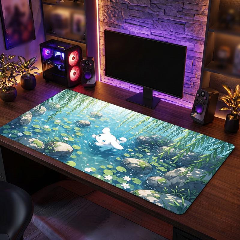 Big Mouse PadCinnamoroll Extended Soft Desk Mat Gaming Office Computer Table Decor Mat